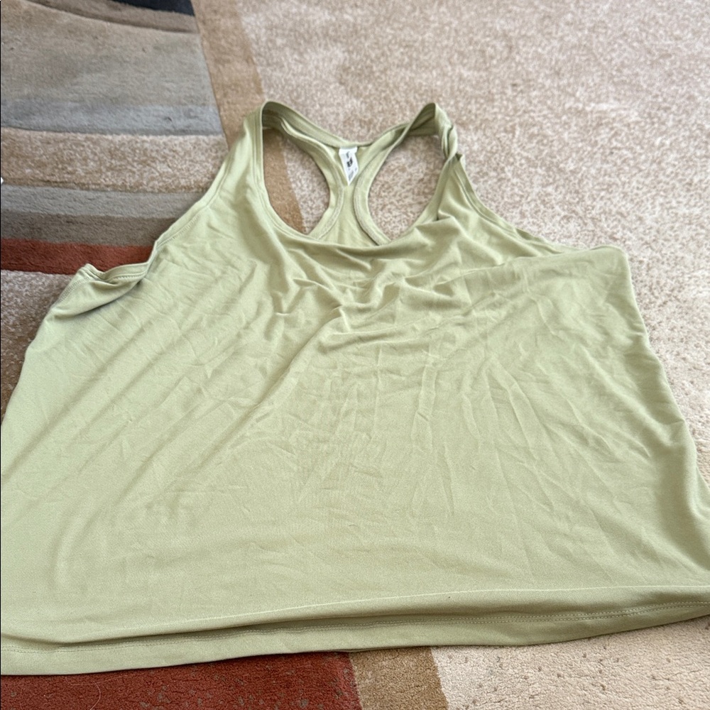 All in Motion Light Green Tank Top